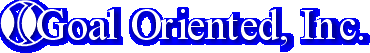 Goal oriented logo