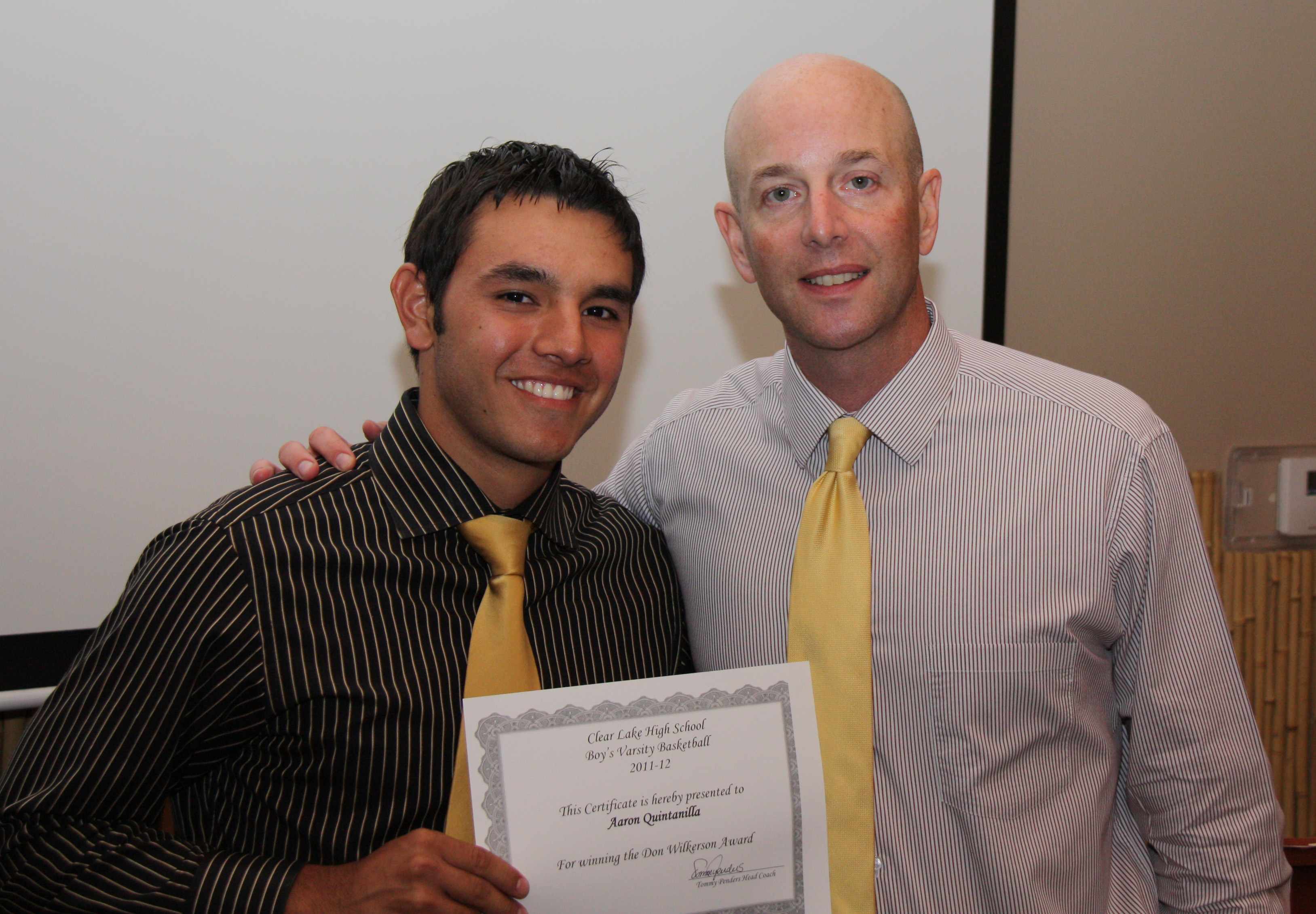2012 dwILKERSON award Aaron Q