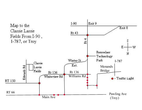Classie Lassies Map