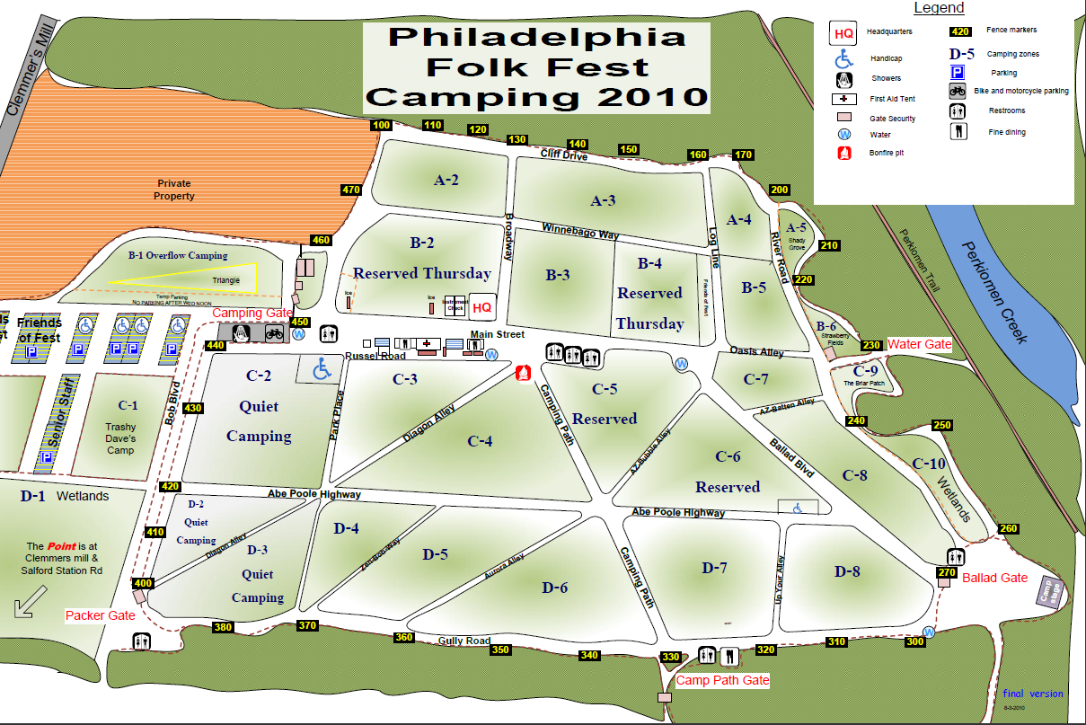 Revised Campground Map 1