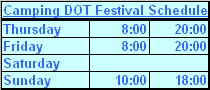 DOT Schedule