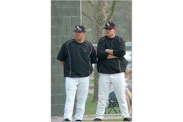 Coach Hendrix and Coach Gilley