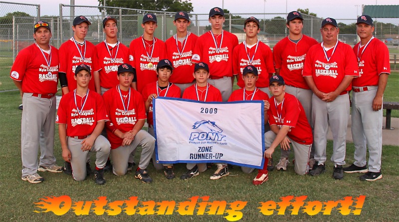 2009 PONY Zone runner up