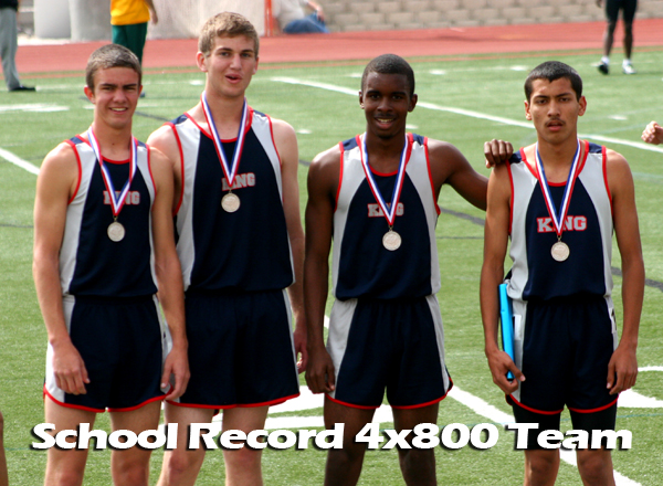 4x800 team