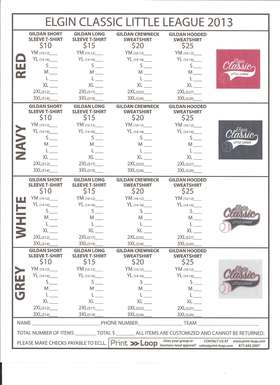 Spirit wear 1