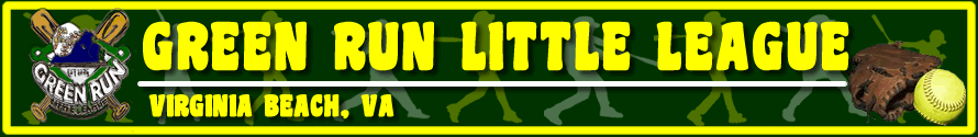 Green Run Little League, Virginia Beach Virginia