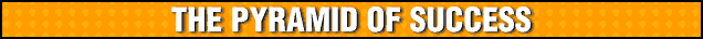 Pyramid of Success banner