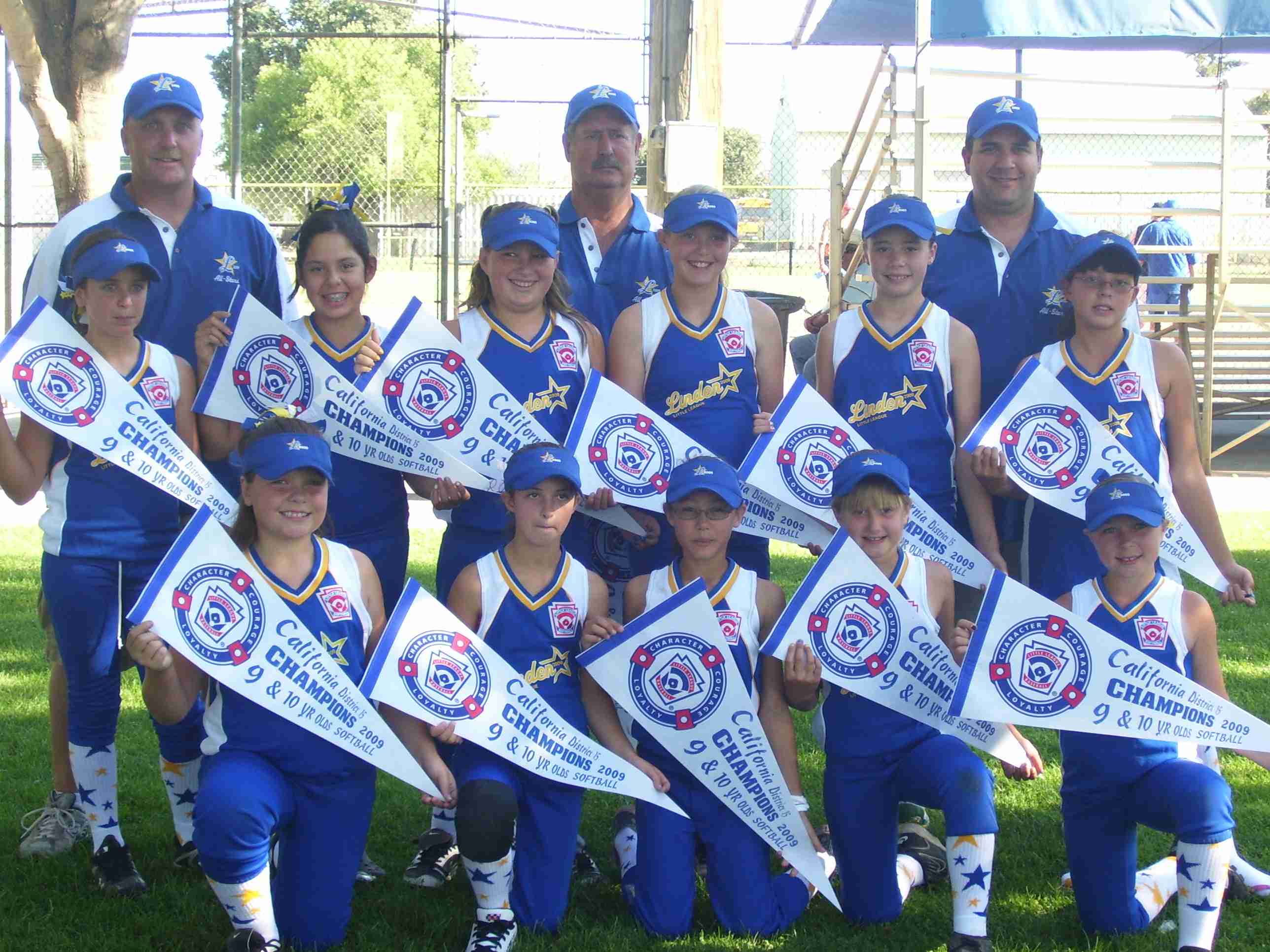 Linden 9 & 10 yr old SB Champions