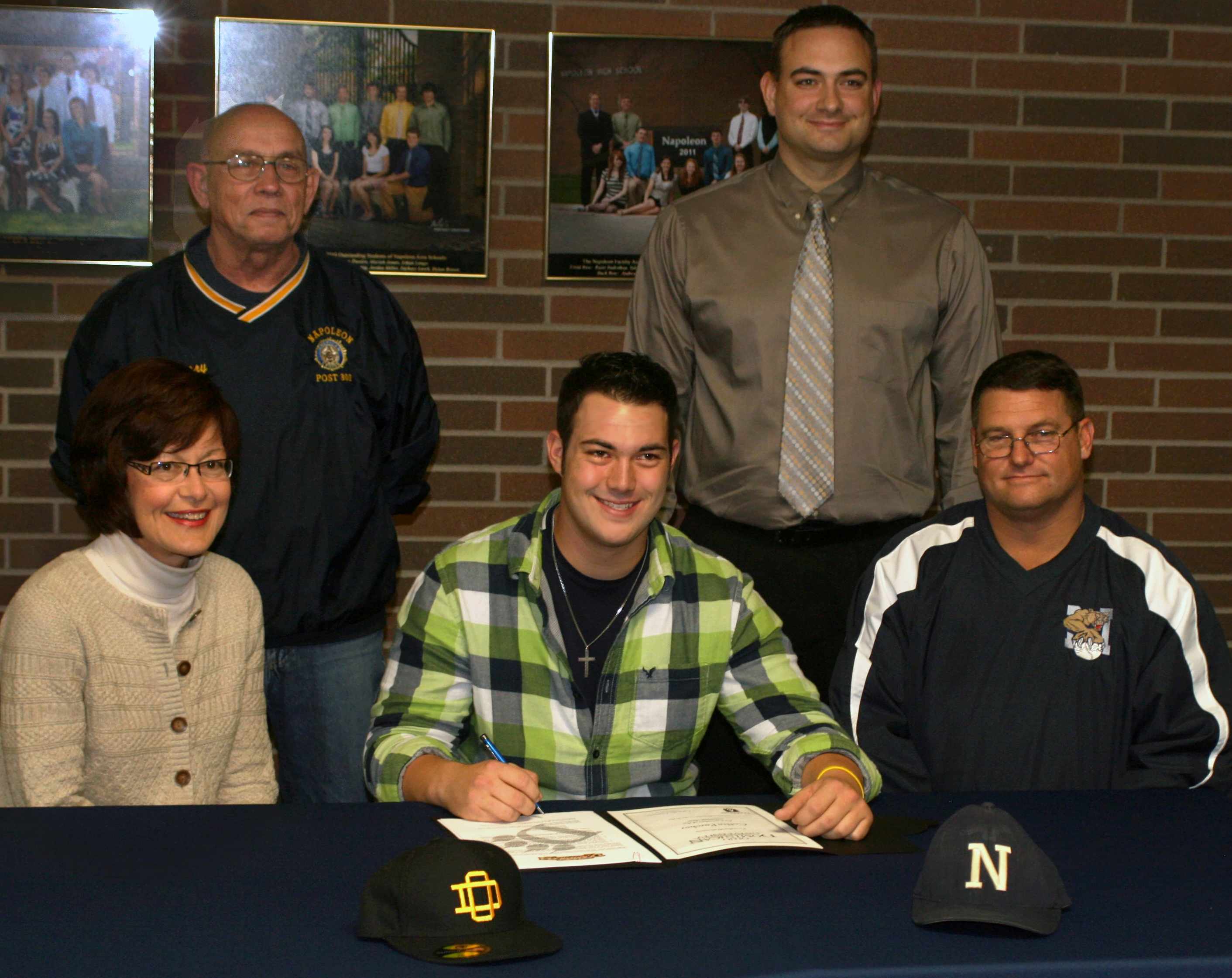Collin Parcher LOI Signing