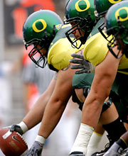 Oregon Ducks O'Line