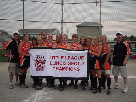 2009 B'stown Girls Sectional