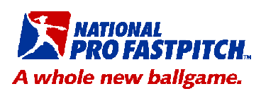 Pro Fast Pitch Softball