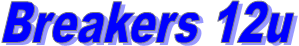 click here - Breakers 12u