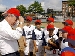 Mayor mound with kids