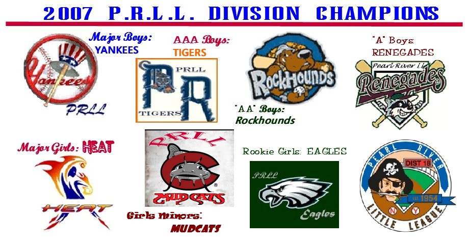 2007 Division Champs - logos