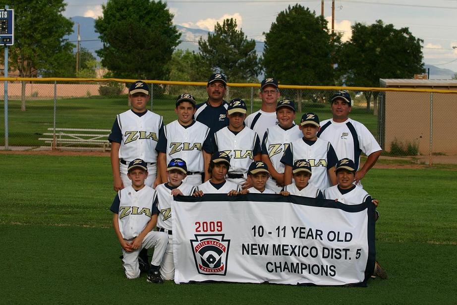 2009 Zia 11 year old champs
