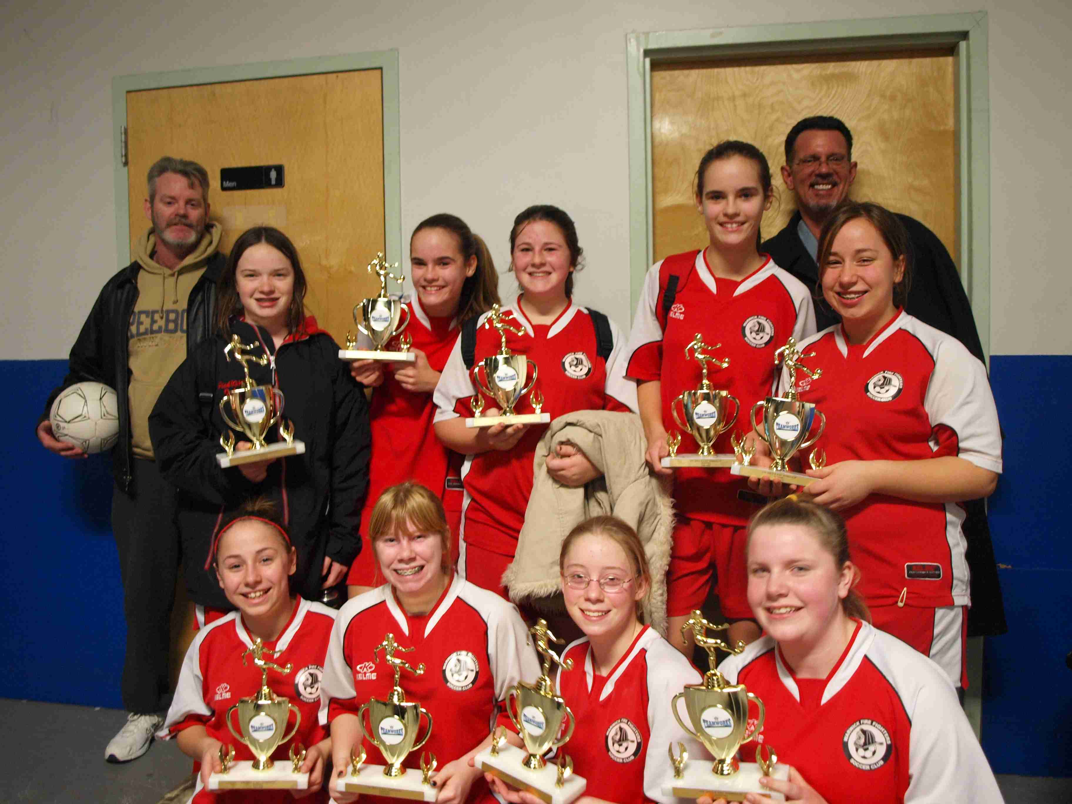 U14 Girls RunnerUp B 2009 Session 1