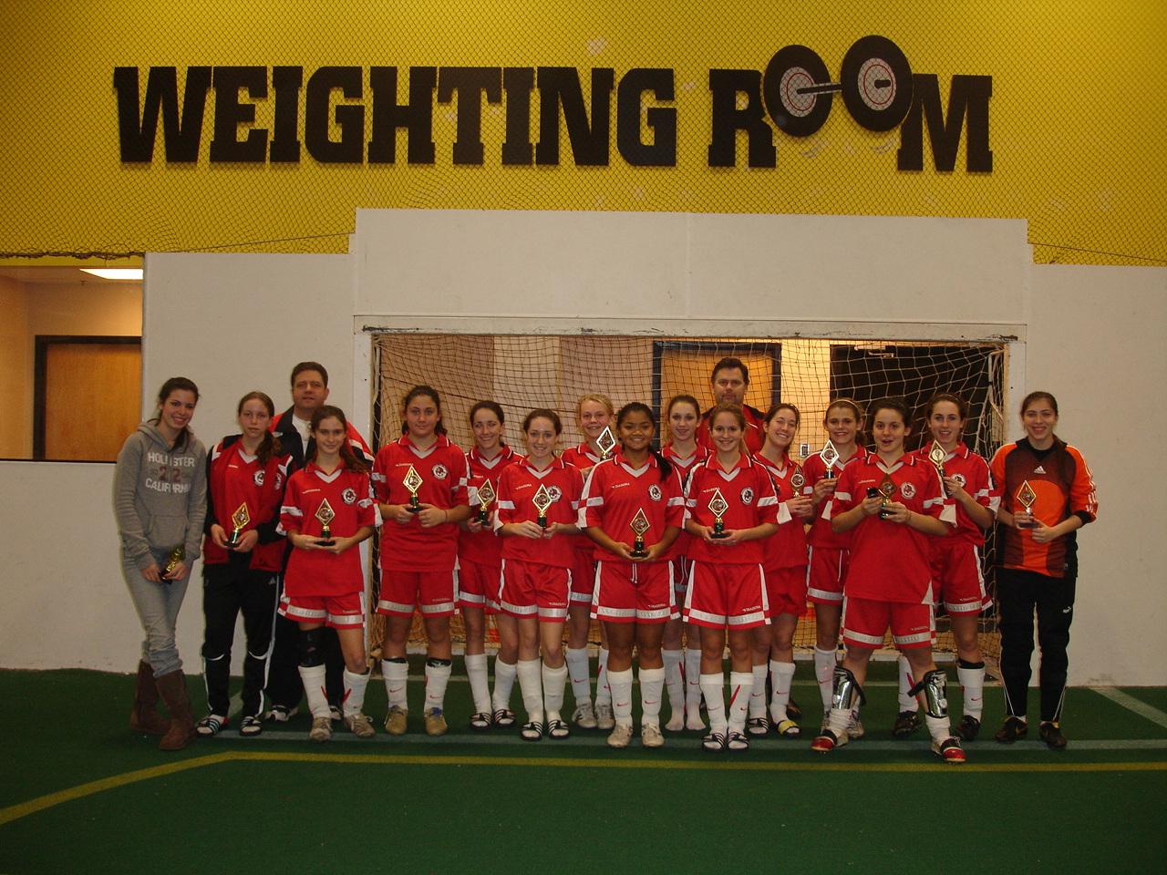 U16 Girls - Forekicks Christmas 2007