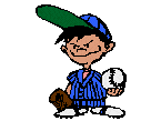 Small Player Tossing Ball