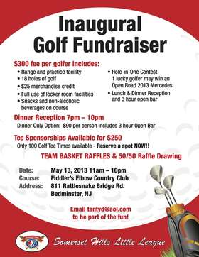 Golf Outing Flyer 2013