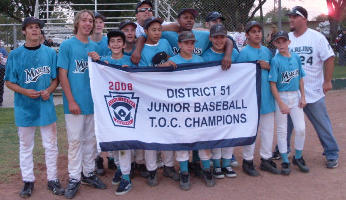 2008 TOC JR Baseball Marlins