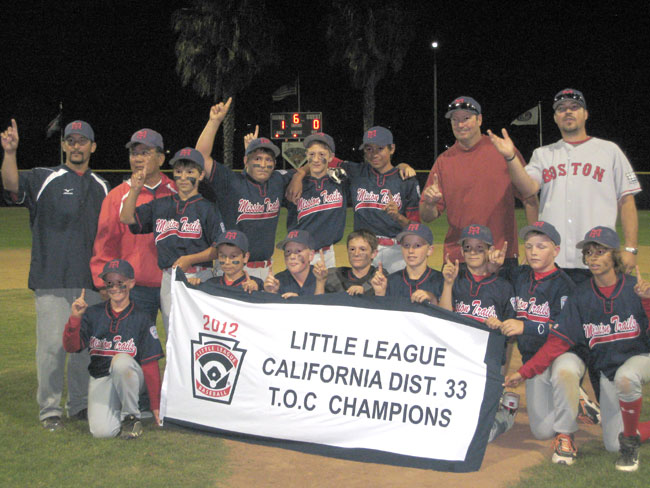 Minors TOC  Mission Trails Little League