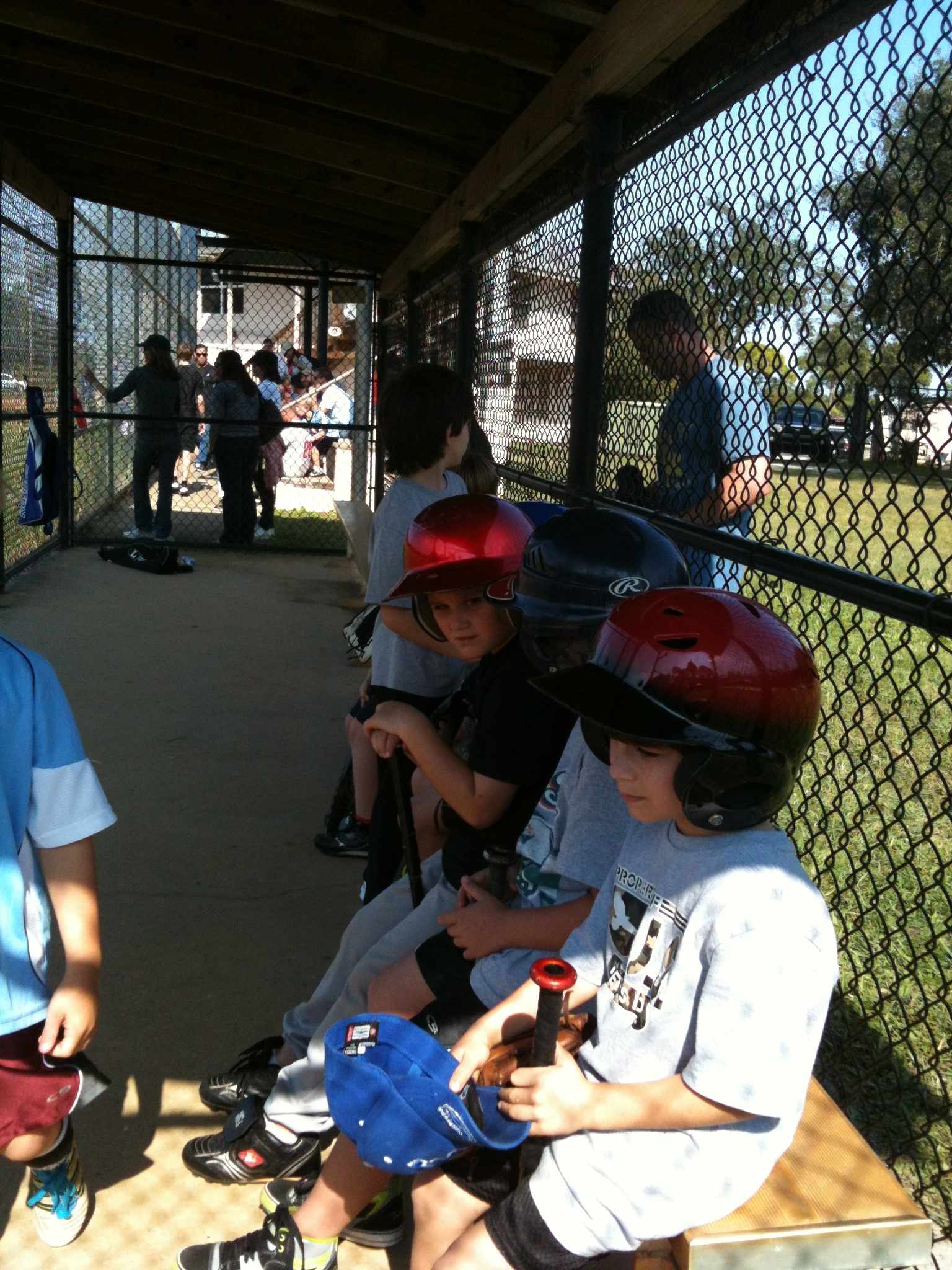 Evaluations 2012 Kids in Dugout