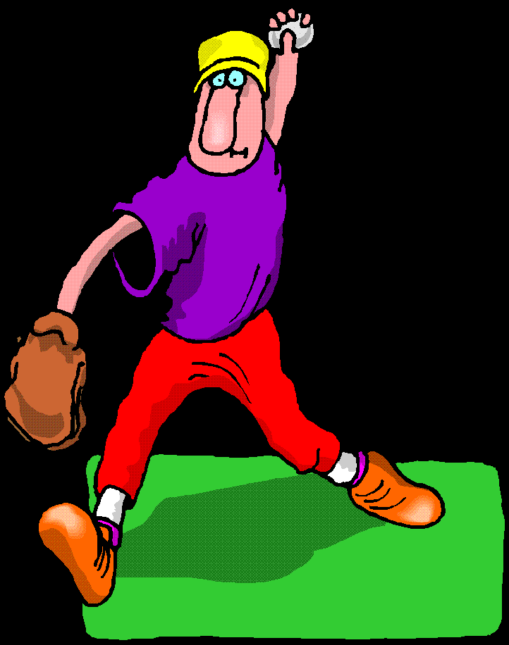Cartoon Pitcher