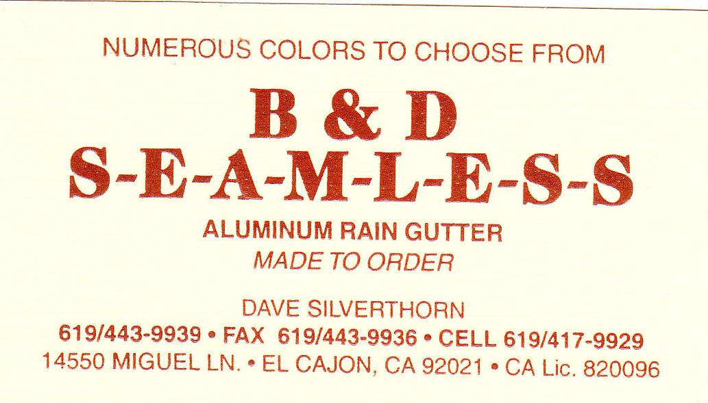 B&D Gutters