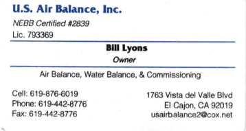US Air Balance