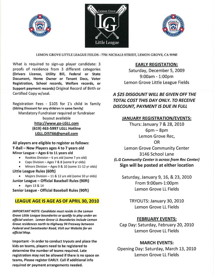 2010 Flyer