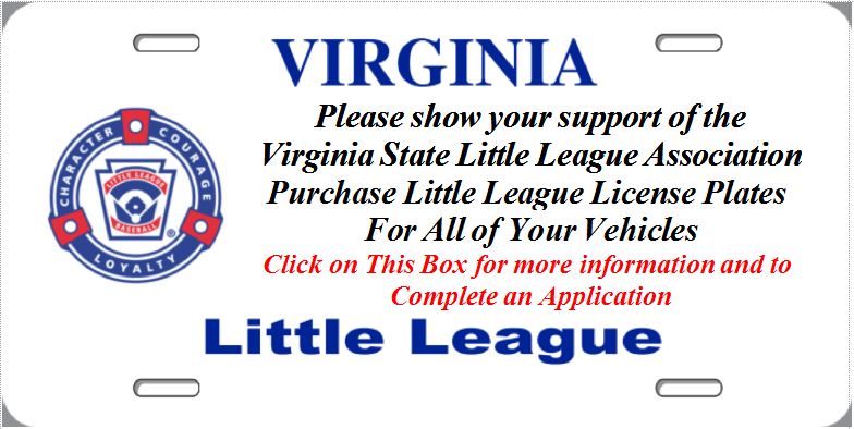 Virginia License Plate Notice