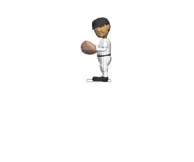 pitching baseball