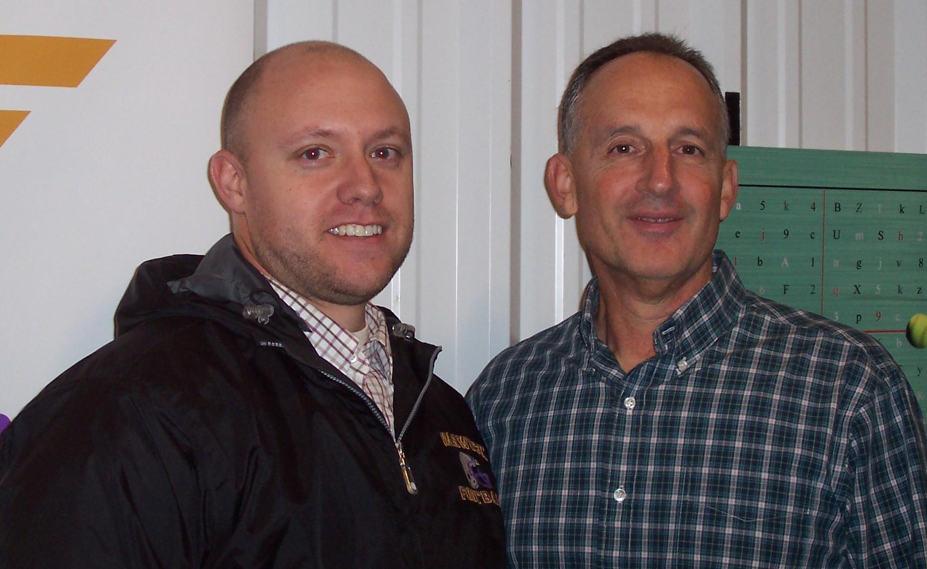 Coaches Sciarra and D'Aliso