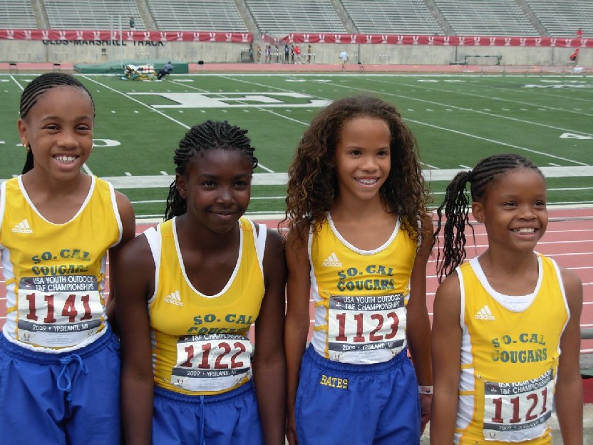 Bantam Girls 4x100m Relay Team