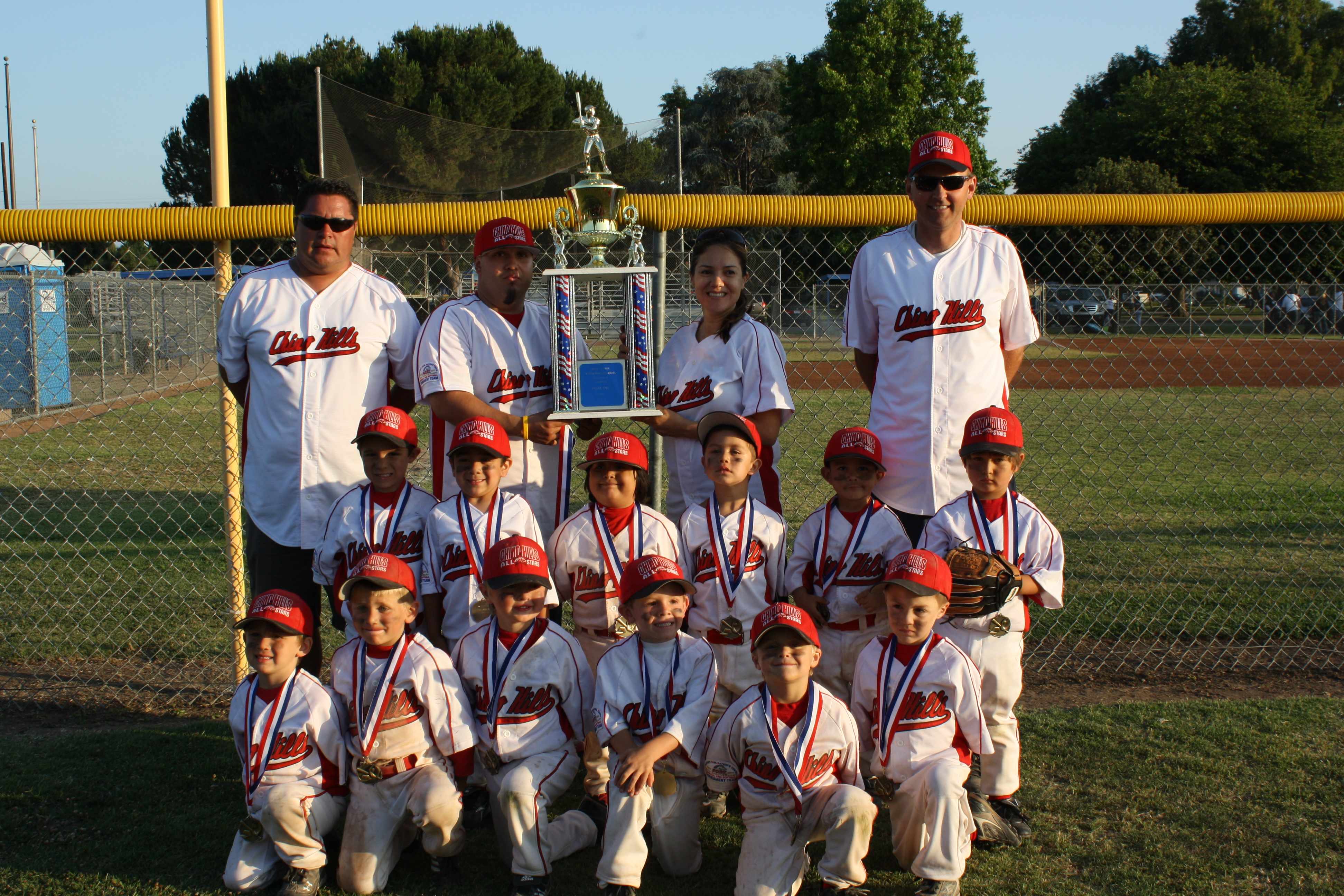 Shetland 4u - Champions at The West Covina Tournament on June 12