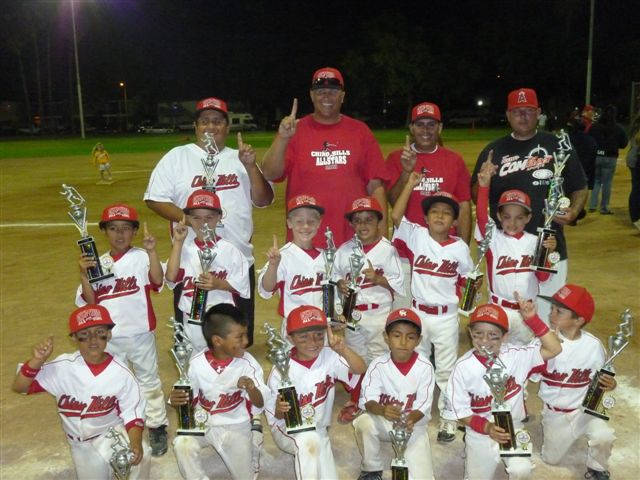 Shetland 6U Blue - Champions at the Anaheim PONY Father's Day Tournament on June 19