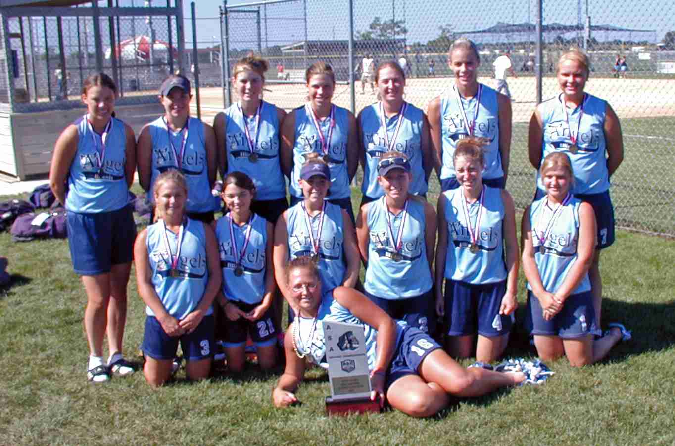 Angels with ASA National Trophy