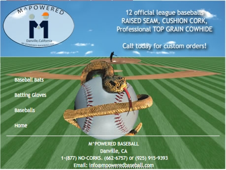 MPoweredBaseball Logo