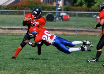 2008 JPW PT tackling Red Raider