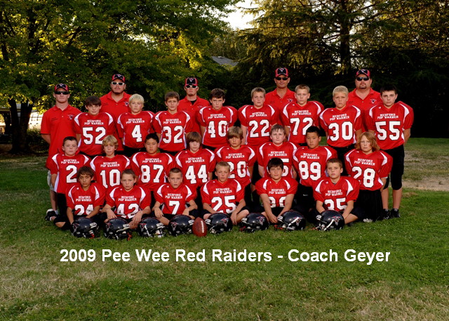 2009 PW Red Raiders Team