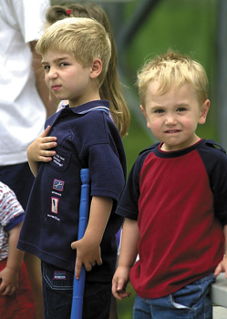 Little Broskie and Norman