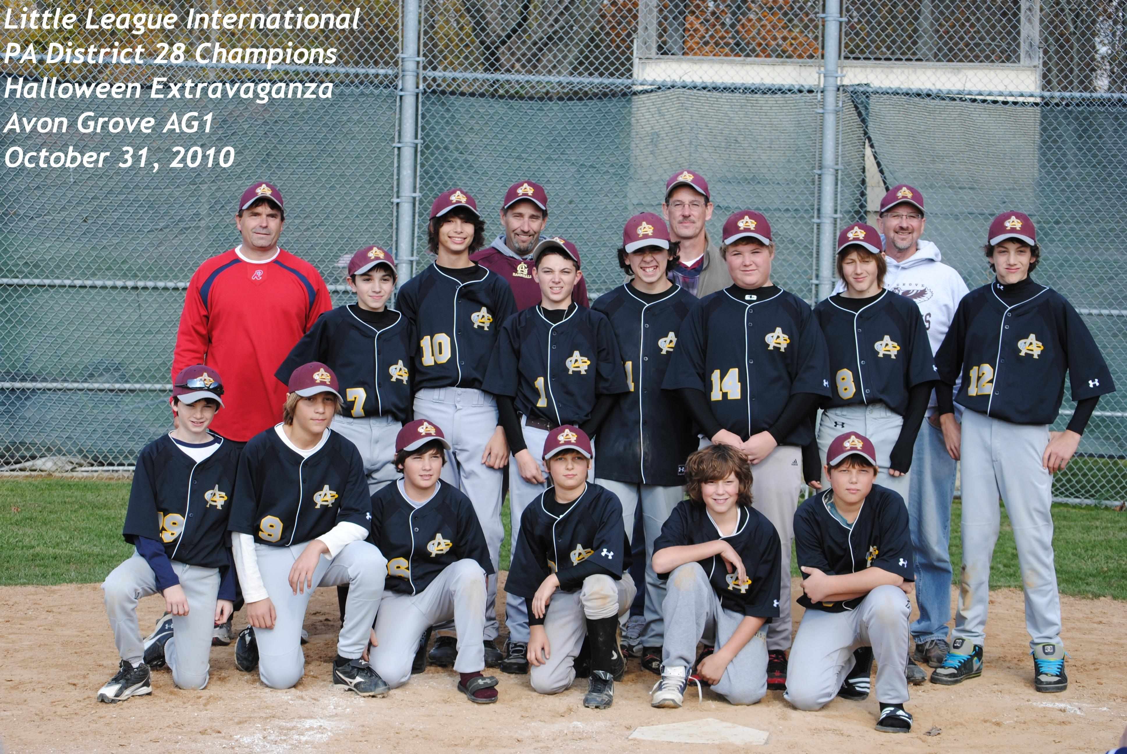 AG1 Fall Ball Juniors Halloween Champs