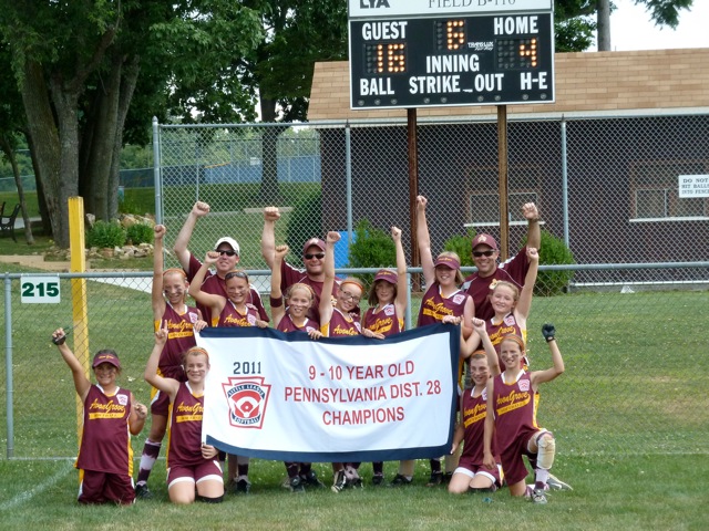 AG 10U Softball D28 Champs