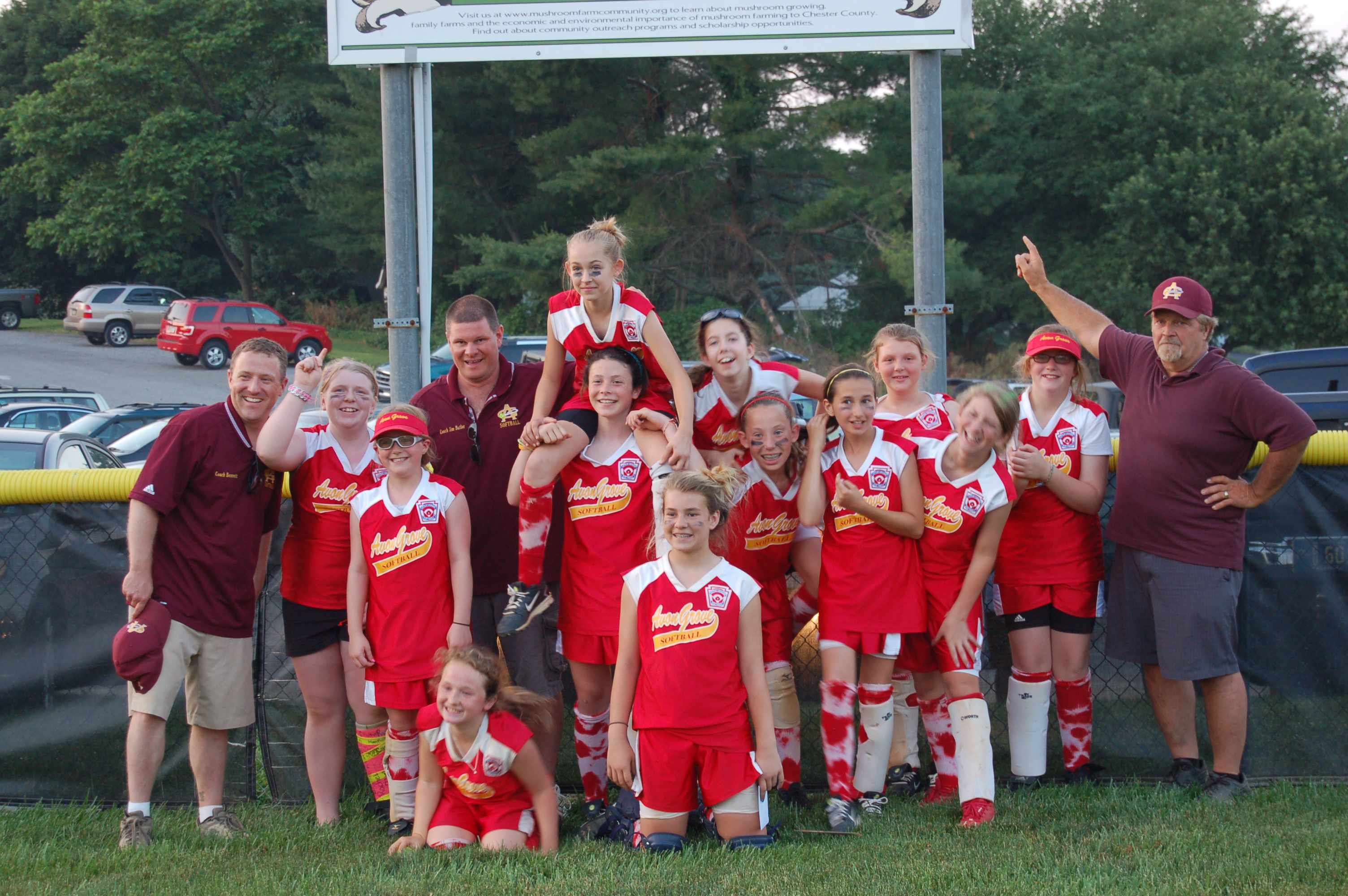 AG Flame 2011 Majors Softball Champions