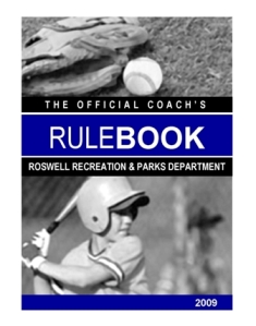 Rulebook Cover 2009
