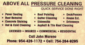 Above All Pressure