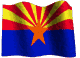 Arizona Flag - Waving