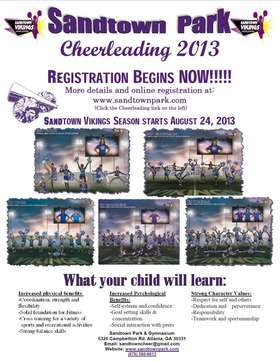 2013 Cheer Flyer