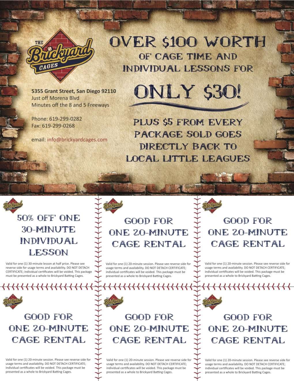 Brickyard Promotion